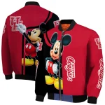 houston cougars mickey mouse red bomber jacket best selling