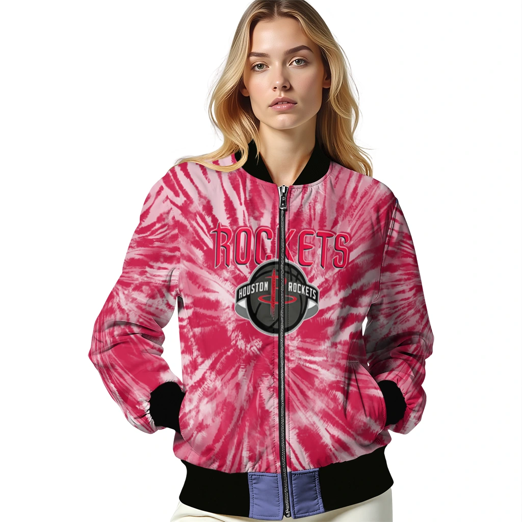 houston rockets dynamic rings red bomber jacket latest model houston rockets dynamic rings red bomber jacket latest model