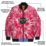 houston rockets dynamic rings red bomber jacket best selling