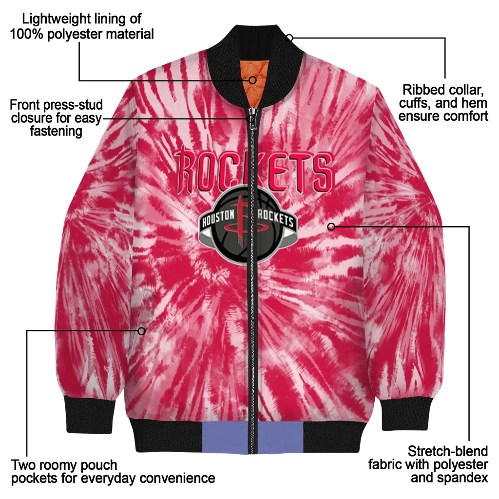 houston rockets dynamic rings red bomber jacket new arrival houston rockets dynamic rings red bomber jacket new arrival