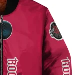 houston rockets mickey mouse red bomber jacket best selling