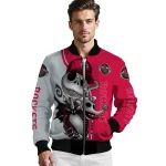 houston rockets spooky grin red bomber jacket best selling