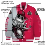 houston rockets spooky grin red varsity jacket best selling