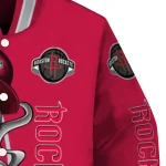 houston rockets spooky grin red varsity jacket best selling