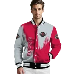 houston rockets urban mark red varsity jacket best selling