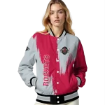 houston rockets urban mark red varsity jacket best selling