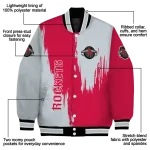 houston rockets urban mark red varsity jacket best selling