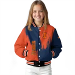 illinois fighting illini urban mark blue varsity jacket best selling
