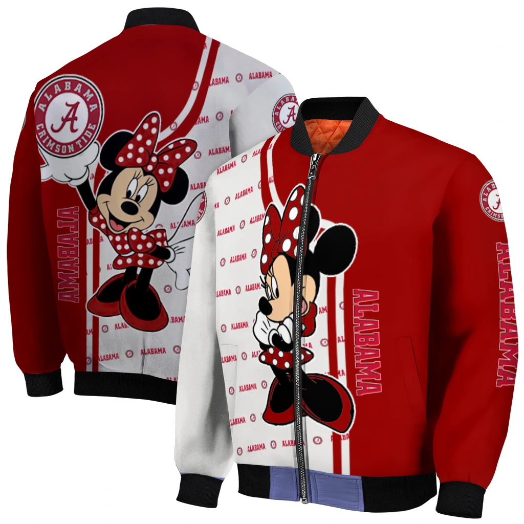 indiana hoosiers minnie mouse red bomber jacket best selling indiana hoosiers minnie mouse red bomber jacket best selling