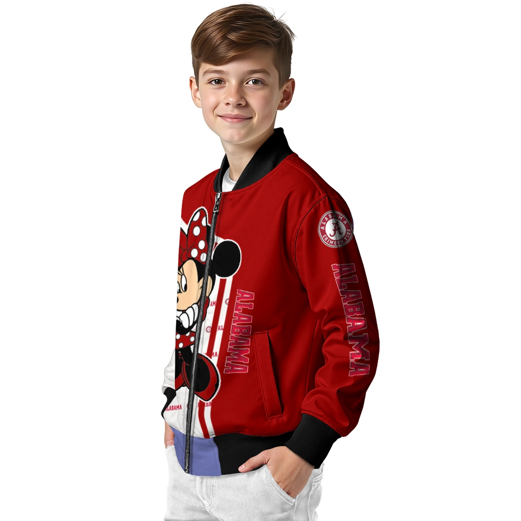 indiana hoosiers minnie mouse red bomber jacket trendy indiana hoosiers minnie mouse red bomber jacket trendy