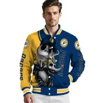 indiana pacers spooky grin blue varsity jacket best selling