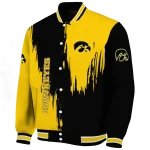 iowa hawkeyes urban mark black varsity jacket best selling