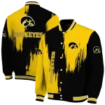 iowa hawkeyes urban mark black varsity jacket best selling