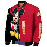 iowa state cyclones mickey mouse red bomber jacket best selling
