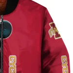 iowa state cyclones mickey mouse red bomber jacket best selling