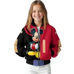 iowa state cyclones mickey mouse red bomber jacket best selling