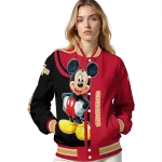 iowa state cyclones mickey mouse red varsity jacket best selling