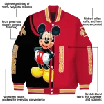 iowa state cyclones mickey mouse red varsity jacket best selling