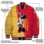 iowa state cyclones minnie mouse red varsity jacket best selling