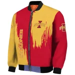 iowa state cyclones urban mark red bomber jacket best selling