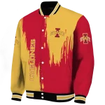 iowa state cyclones urban mark red varsity jacket best selling