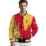 iowa state cyclones urban mark red varsity jacket best selling