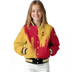 iowa state cyclones urban mark red varsity jacket best selling