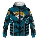 jacksonville jaguars dynamic heat wave teal windbreaker jacket best selling