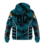 jacksonville jaguars dynamic heat wave teal windbreaker jacket best selling