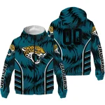 jacksonville jaguars dynamic heat wave teal windbreaker jacket best selling