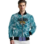 jacksonville jaguars dynamic rings teal bomber jacket best selling
