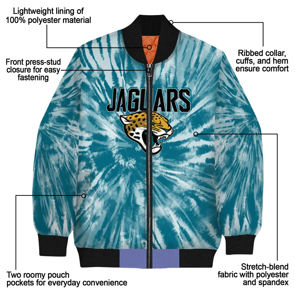 jacksonville jaguars dynamic rings teal bomber jacket new arrival jacksonville jaguars dynamic rings teal bomber jacket new arrival