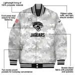 jacksonville jaguars gray camouflage gray varsity jacket best selling