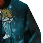 jacksonville jaguars shadow reaper teal bomber jacket best selling