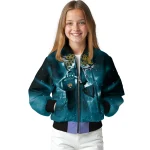 jacksonville jaguars shadow reaper teal bomber jacket best selling