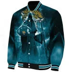 jacksonville jaguars shadow reaper teal varsity jacket best selling