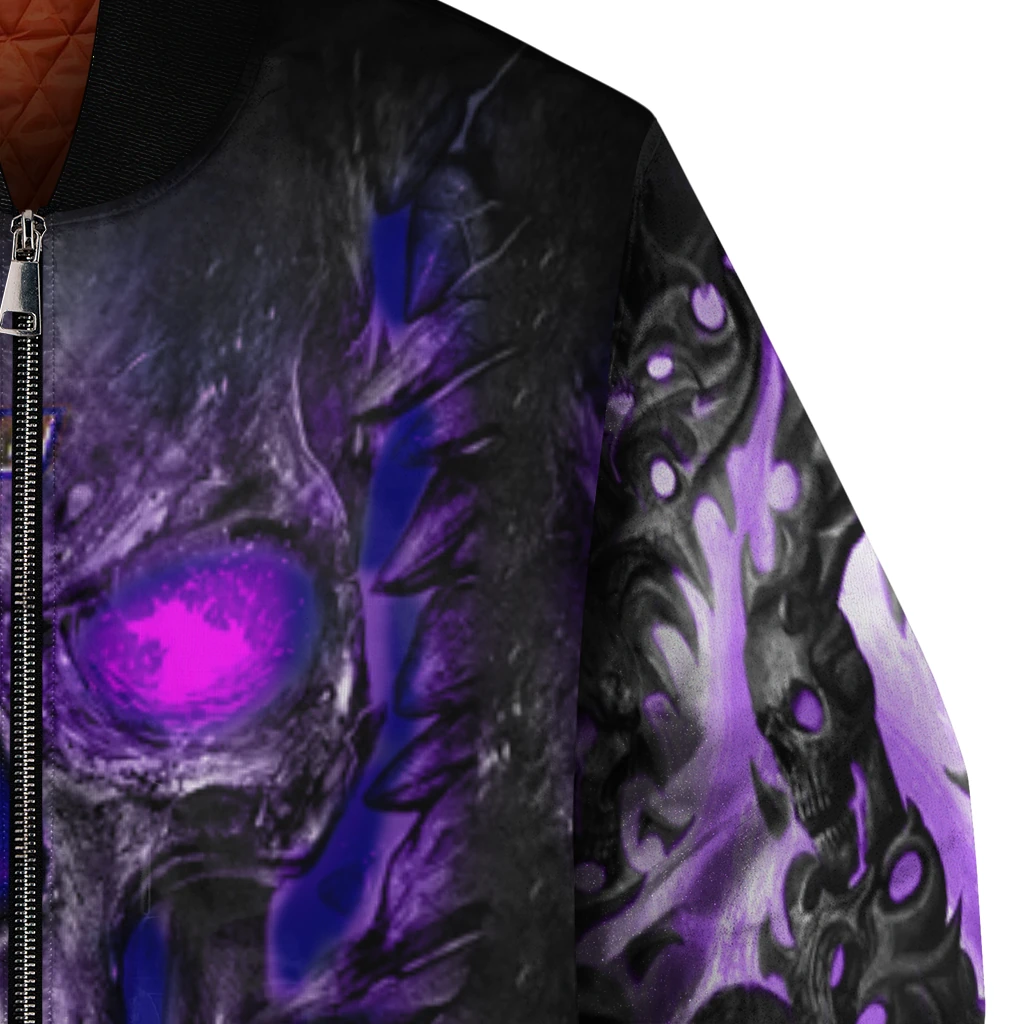 james madison dukes inferno skull purple black bomber jacket premium grade james madison dukes inferno skull purple black bomber jacket premium grade