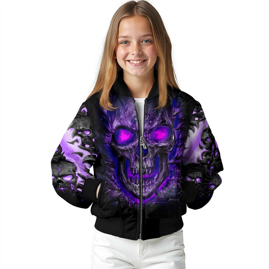 james madison dukes inferno skull purple black bomber jacket top rated james madison dukes inferno skull purple black bomber jacket top rated