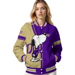 james madison dukes snoopy attitude purple varsity jacket best selling