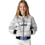 kansas city chiefs gray camouflage gray bomber jacket best selling
