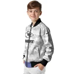 kansas city chiefs gray camouflage gray bomber jacket best selling