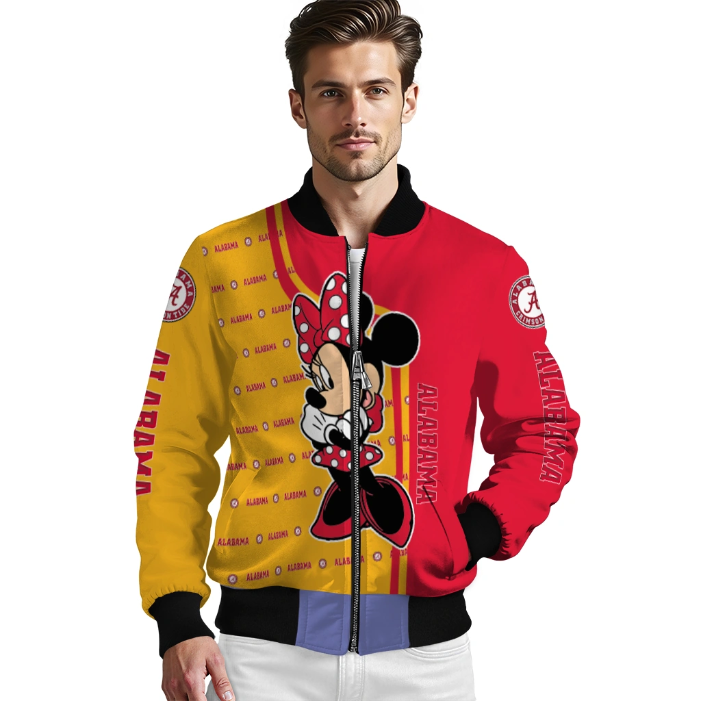 kansas city chiefs minnie mouse red bomber jacket high quality kansas city chiefs minnie mouse red bomber jacket high quality