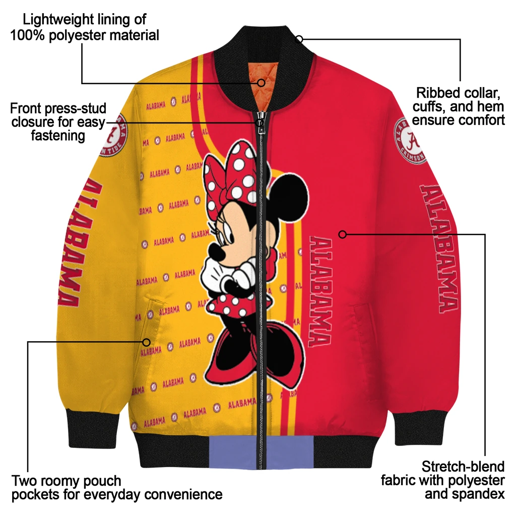 kansas city chiefs minnie mouse red bomber jacket new arrival kansas city chiefs minnie mouse red bomber jacket new arrival