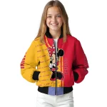 kansas city chiefs minnie mouse red bomber jacket best selling