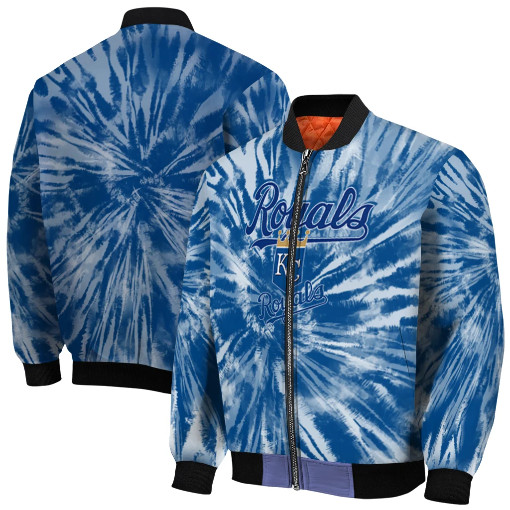 kansas city royals dynamic rings royal blue bomber jacket best selling kansas city royals dynamic rings royal blue bomber jacket best selling