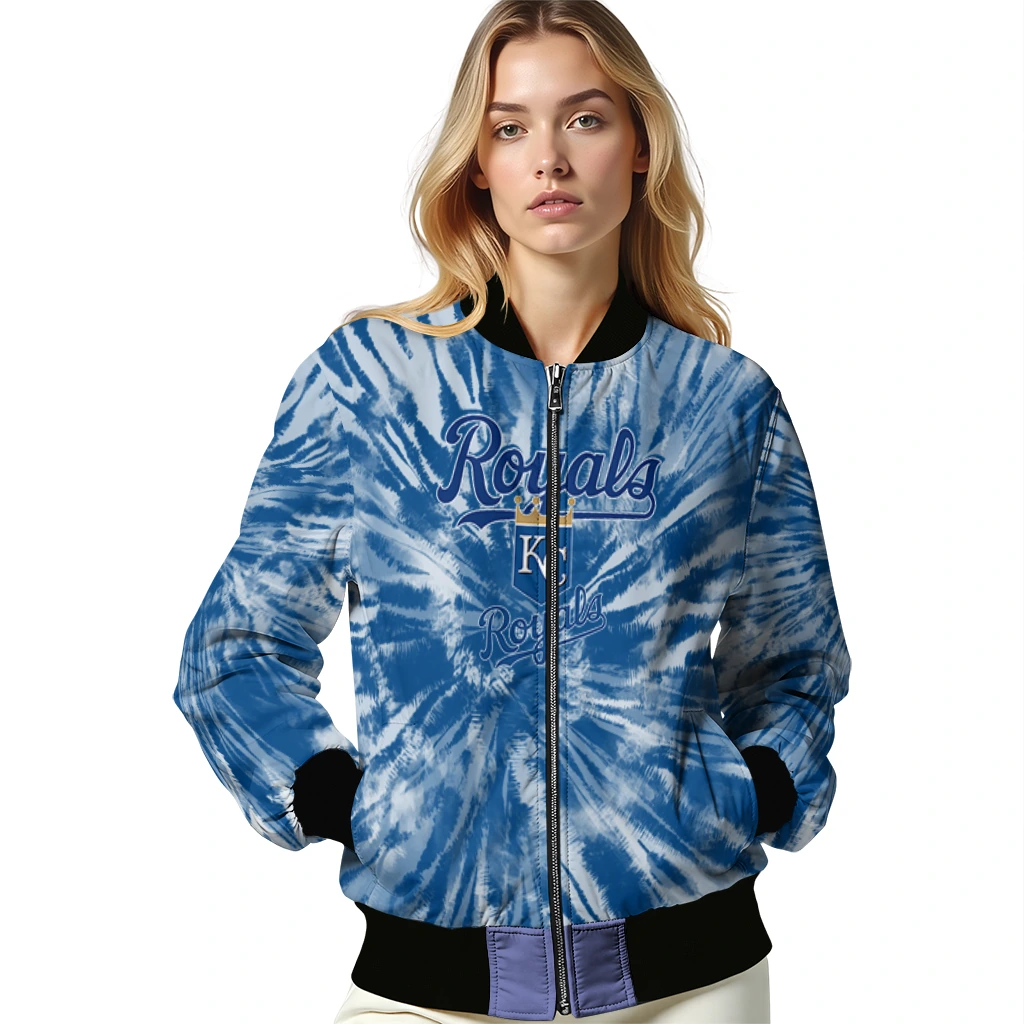 kansas city royals dynamic rings royal blue bomber jacket latest model kansas city royals dynamic rings royal blue bomber jacket latest model