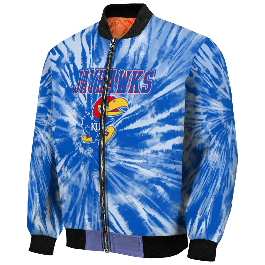 kansas jayhawks dynamic rings blue bomber jacket fashion forward kansas jayhawks dynamic rings blue bomber jacket fashion forward