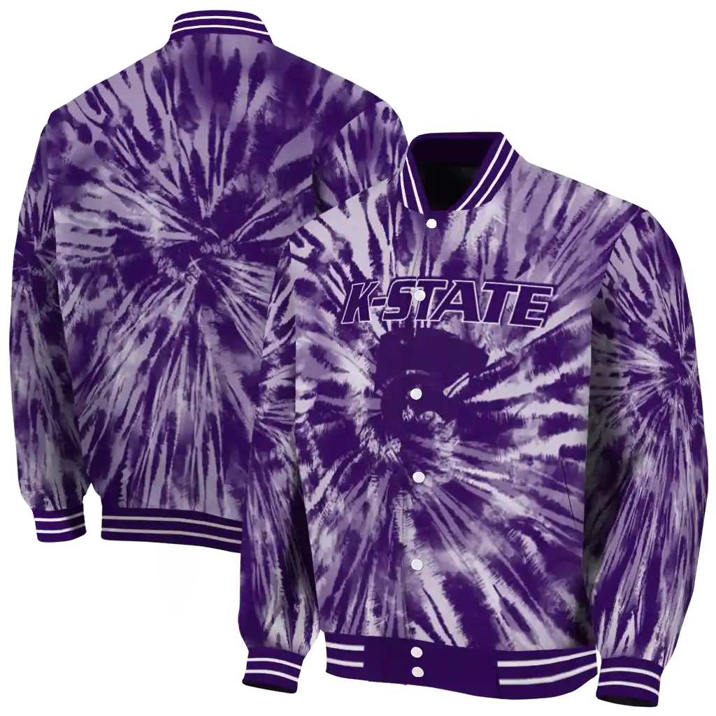 kansas state wildcats dynamic rings purple varsity jacket fashion forward kansas state wildcats dynamic rings purple varsity jacket fashion forward
