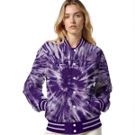 kansas state wildcats dynamic rings purple varsity jacket best selling