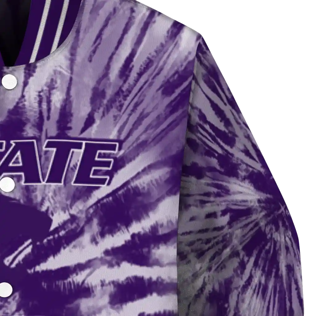 kansas state wildcats dynamic rings purple varsity jacket premium grade kansas state wildcats dynamic rings purple varsity jacket premium grade